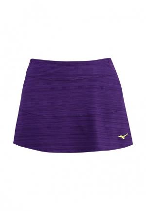 Юбка Mizuno Active Skirt. Цвет: фиолетовый