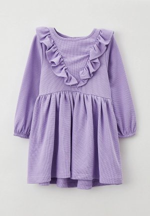 Платье D&F. Цвет: фиолетовый