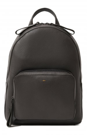 Кожаный рюкзак Doucals Doucal's. Цвет: серый