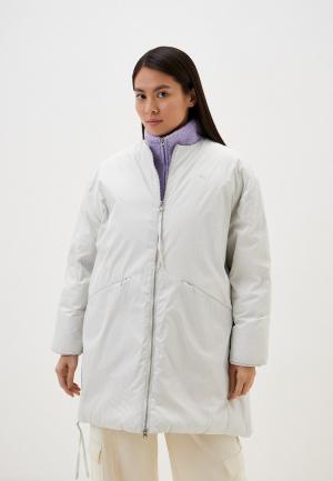 Куртка утепленная PUMA YONA PRIMALOFT Puffer Jacket Sedate Gray. Цвет: белый