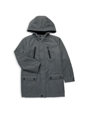 Куртка с капюшоном для маленького мальчика , цвет Charcoal Urban Republic
