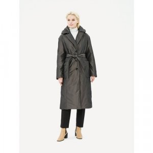 Куртка , размер 42, серый DIXI COAT