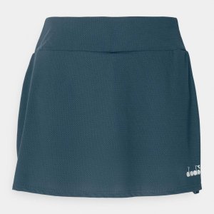 Спортивная юбка Core, зеленовато-синий Diadora