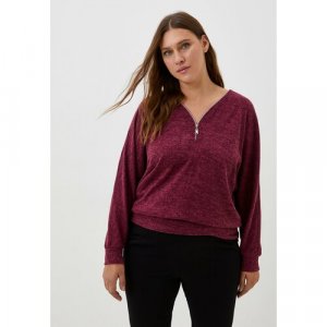 Пуловер , размер 54, бордовый SVESTA. Цвет: бордовый/сливовый