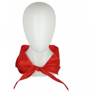 Пионерский галстук сатин Пионер, 30 х 100 см, цвет красный Happy Pirate. Цвет: красный