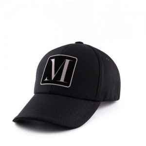 Женская бейсболка кепка M. Черная. GRAFSI. Цвет: черный/серый