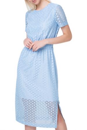 Платье Fors. Цвет: голубой