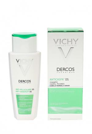 Шампунь Vichy DERCOS интенсивный уход против перхоти для нормальных и жирных волос, 200 мл. Цвет: прозрачный