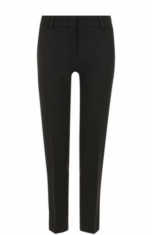 Укороченные брюки прямого кроя со стрелками Emilio Pucci. Цвет: черный