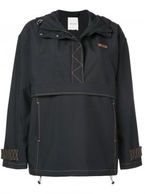 Куртка-пуловер Pom Wood. Цвет: черный