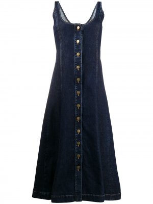 LAutre Chose джинсовое платье А-силуэта L'Autre. Цвет: синий