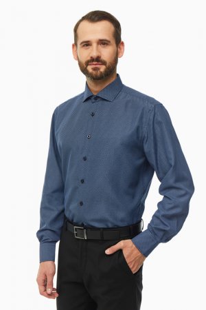 Рубашка Conti Uomo. Цвет: синий