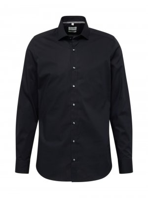Деловая рубашка стандартного кроя Level 5, черный OLYMP