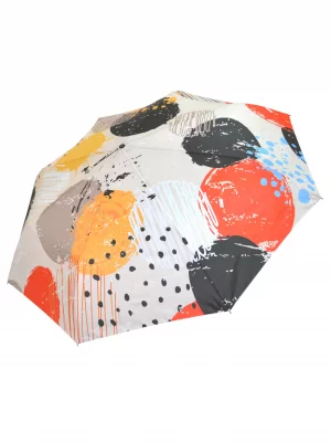 Зонт женский Ok651 бежевый Ame Yoke Umbrella