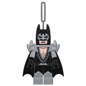 Бирка для багажа Batman Movie (Лего Фильм: Бэтмен) - Glam Rocker LEGO. Цвет: серый/черный