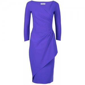Платье Фиолетовый CHIARA BONI. Цвет: фиолетовый