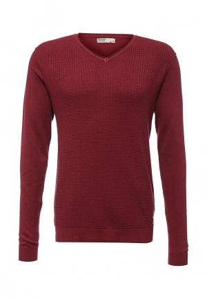 Пуловер E-Bound. Цвет: бордовый
