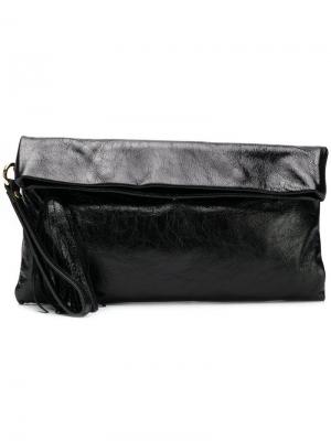 Foldover top clutch bag L'Autre Chose. Цвет: черный