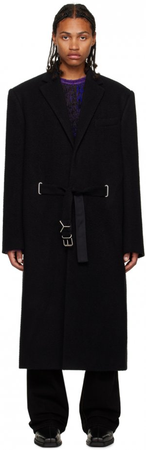 Пальто с черным поясом Y/Project