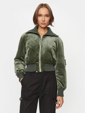 Переходная куртка стандартного кроя , зеленый Juicy Couture