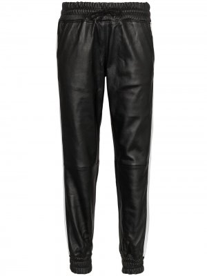 Спортивные брюки с полосками Lot Lthr. Цвет: черный