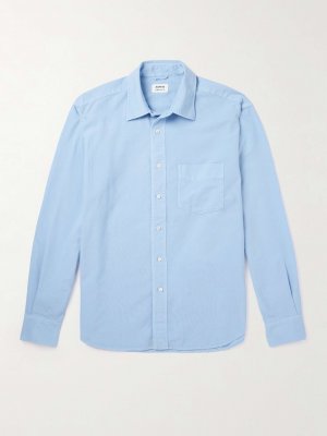 Рубашка из хлопка и поплина ASPESI, синий Aspesi
