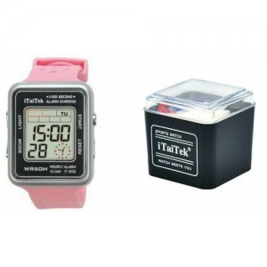 Наручные часы , розовый, серебряный iTaiTek. Цвет: розовый