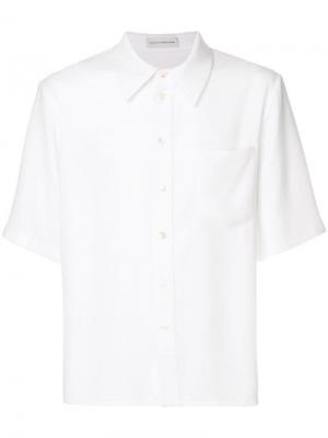 Рубашка с короткими рукавами Faith Connexion. Цвет: белый