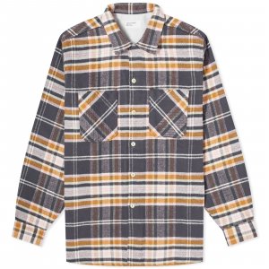 Рубашка Brushed Flannel Work, цвет Grey Check Universal Works