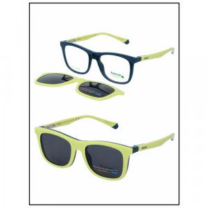 Солнцезащитные очки , желтый, зеленый Polaroid. Цвет: желтый/салатовый