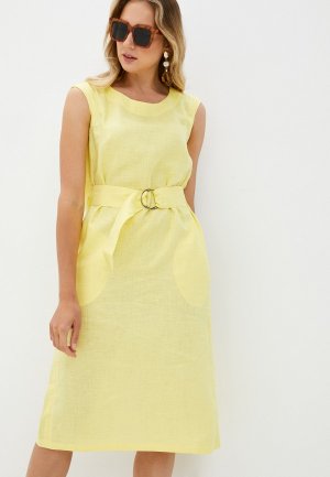 Платье J-Splash. Цвет: желтый