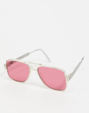 Солнцезащитные очки с розовыми стеклами -Прозрачный Spitfire