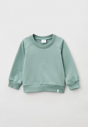 Свитшот Wool&Cotton. Цвет: зеленый