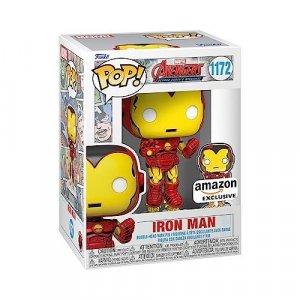 FUNKO POP! Pop MARVEL Avengers 60th Iron Man с фигуркой-булавкой