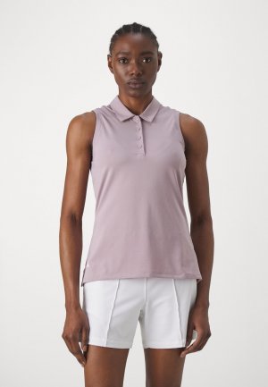Рубашка-поло ULTIMATE SOLID SLEEVELESS adidas Golf, цвет mauve Golf