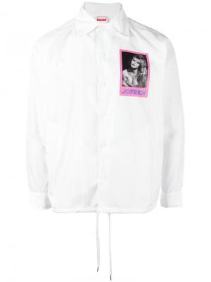 Куртка-рубашка Brigitte Bardot Joyrich. Цвет: белый