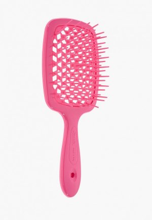 Расческа Janeke Superbrush The Original Italian Patent Pink. Цвет: розовый