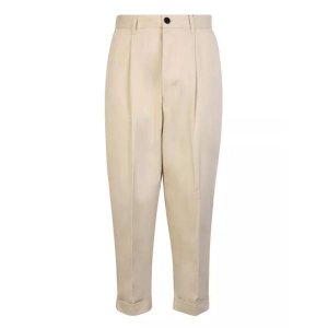 Брюки crop trousers with low crotch Ami Paris, мультиколор Paris