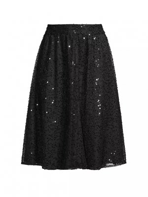 Пышная юбка в стиле хэви-метал , черный Donna Karan New York