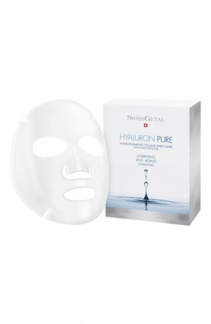 Увлажняющая тканевая маска для лица (5x20ml) Swissgetal. Цвет: бесцветный