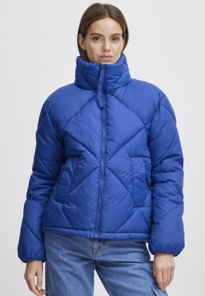 Зимняя куртка b.young. Цвет: синий