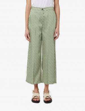 Укороченные брюки Wilma, зеленый EMME Marella