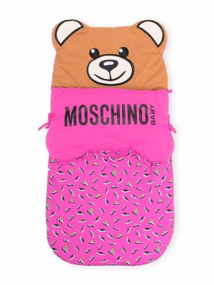 Спальный конверт Teddy Bear Moschino Kids. Цвет: розовый