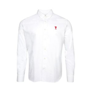 Рубашка ADC Red Heart Oxford 'Natural White', белый Ami