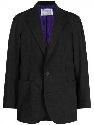 Однобортный пиджак Kolor. Цвет: черный