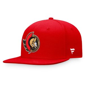 Мужская красная приталенная шляпа с фирменным логотипом Ottawa Senators Core Primary Fanatics