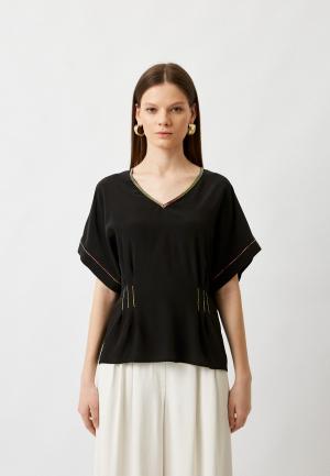 Блуза Angelo Marani. Цвет: черный