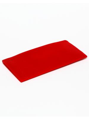 Футляр для очков мягкий Fabia Monti текстильный широкий PROFFI. Цвет: бордовый