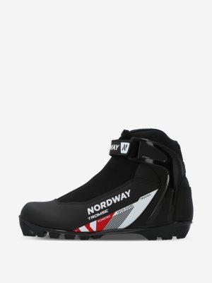 Ботинки для беговых лыж Tromse NNN, Черный Nordway. Цвет: черный
