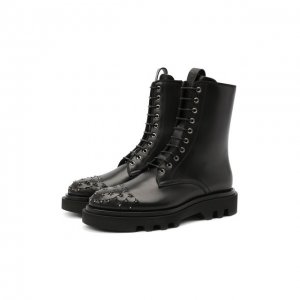 Кожаные ботинки Givenchy. Цвет: чёрный
